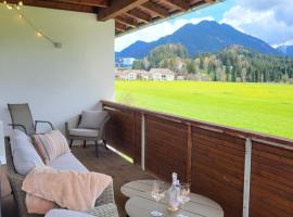 Panoramablick，位于BreitenwangTrain Station Reutte in Tyrol附近的酒店