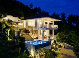 PRIVATE POOL VILLA I Sea & Mountain Views - Privacy，位于茶云莱海滩的酒店