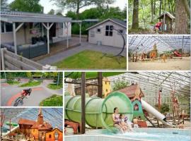 Chalet te huur op *****camping Terspegelt 4 personen，位于埃尔瑟尔的酒店