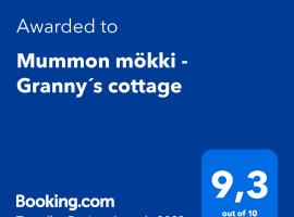 Mummon mökki - Granny´s cottage，位于Suonenjoki的度假短租房