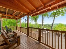 Best Views in Ellijay - Waffle Bar-King Bed-HotTub