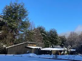 Refugio con Bosque y Tinaja en Malalcahuello