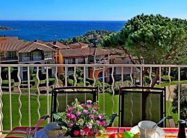 Appartement Cap Estérel Agay vue mer avec climatisation，位于阿盖的酒店