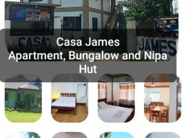 Casa James Apartment, Rooms , Pool and Restaurant，位于锡基霍尔的酒店