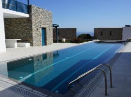 Paros-Memories-Neubau-Villen, Sportpool，位于Aspro Chorio Paros的带泳池的酒店