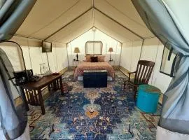 Zinnia Glamping Tent at Zenzen Gardens