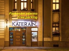 KATERAIN hotel, restaurace, wellness，位于奥帕瓦奥帕瓦圣诞市场附近的酒店