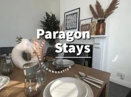 Templar House - Sleeps 6, Special Weekly Monthly Stay Rates, Central Location with FREE Parking, FREE WiFi, Perfect for ALTON TOWERS & M6