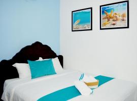 Apartamento Amueblado Caribe, Santo Domingo a 10 minutos del Aeropuerto Internacional de las Americas，位于圣多明各的公寓