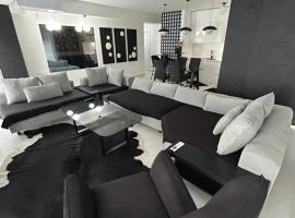Sandev apartments Black&White，位于什蒂普的酒店