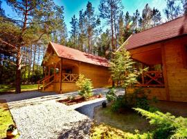 Mazury - Giżycko - Harsz - Domki - ApartMazury Osada，位于Nowy Harsz的酒店