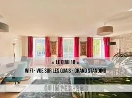 LE QUAI 18 - Luxe - Plein Centre - Vue dur les quais - Wifi - Parking