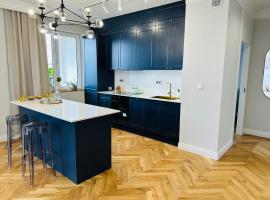 Warsaw Sadyba Premium Apartment by B2，位于华沙萨迪巴贝斯特购物中心附近的酒店