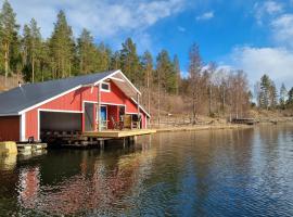 Boathouse，位于Mjällom的乡村别墅
