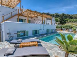 Magic Villa With Swimming Pool in Paros，位于雷夫克斯的酒店