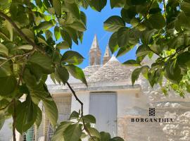 BORGANTHIA - IL CHIOSTRO DEI MEDICI，位于阿尔贝罗贝洛的酒店