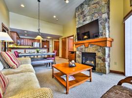 Ski-In/Ski-Out Solitude Resort Condo w/ Mtn Views!，位于索利图德的酒店