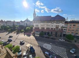 Central Apartment Targu Mures - Best view in town，位于特尔古穆列什的公寓