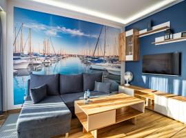 Apartament Yacht Park Marina，位于格丁尼亚Planetarium附近的酒店