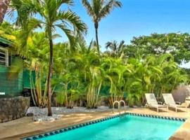 Mahi-Mahi Lodge, piscine privee, orient bay，位于东方湾法国大街的度假短租房