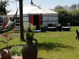 T'eiberveld Yurt verhuur Noord-Sleen