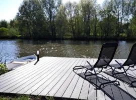 Het waterchalet op monumentaal fort