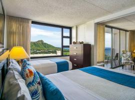 Lë'ahi Diamond Head Suite 1 Bedroom 1 Free Parking，位于檀香山的低价酒店