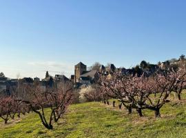 Maison de village avec vue 4/5 personnes Lou Rouchou，位于Voutezac的酒店
