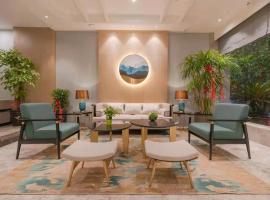 义乌曼卡兰酒店国际商贸城店Yiwu kaiding Hotel，位于义乌的酒店