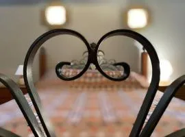 Wooden interior in village krini.