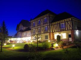 Logis Hôtel & Restaurant La Villa des Houx，位于Aumale的酒店
