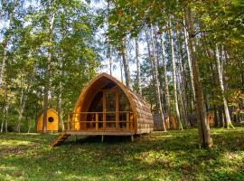 Meža namiņi Sprīdīši，位于泰尔韦泰的露营地