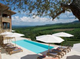 Casa M Tuscany，位于基安奇安诺泰尔梅的木屋