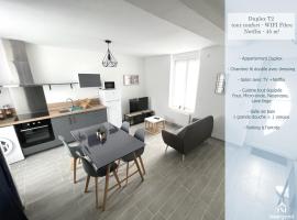 180A - Duplex T2 Tout Confort du Gond - 45 m2，位于勒贡蓬图夫尔的公寓