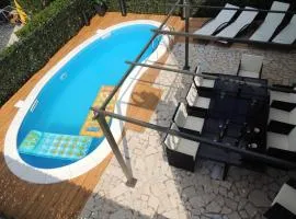 Welcoming Villa in Vantacici with Pool and Sea View