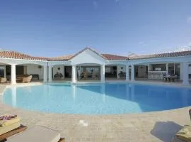 5 bedrooms villa at Saint Martin 200 m away from the beach with sea view private pool and furnished garden