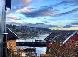 Lunvig - a cosy cottage in idyllic small island near Kristiansand, Søgne，位于克里斯蒂安桑的乡村别墅