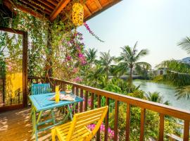 Hoi An Green Riverside Oasis Villa，位于会安的酒店