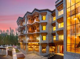Hotel Gyalpo Residency - A Mountain View Luxury Hotel in Leh，位于列城的酒店