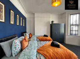 Vintage Vibes By Artisan Stays in Southend-On-Sea I Free Parking I Contractors & Families I Sleeps 5，位于滨海绍森德的乡村别墅