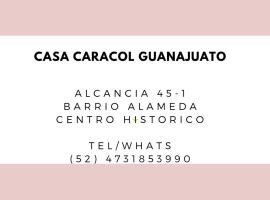 Casa Caracol Guanajuato，位于瓜纳华托的公寓