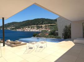 Lovely Home In Vis With Swimming Pool，位于维斯的酒店