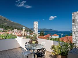 Spyros House, 3 bedrooms-sea view-in Agia Efimia，位于阿依亚埃夫菲亚的乡村别墅