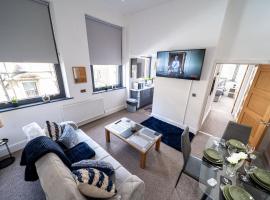 Cozy 1-Bedroom Apartment in the Heart of Barnsley Town Centre，位于巴恩斯利的公寓