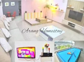 Arang Homestay14pax 4room(BBQ)(Kbox)Near to Beach