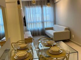 Edifício Promenade II Apt 306-Mandi Hospitalidade，位于马塞约的带按摩浴缸的酒店