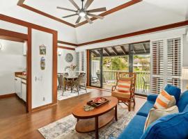 Kiahuna Plantation Unit 42, Air Conditioning, 2 Minute Walk to Beach，位于科洛阿的酒店