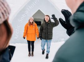 Arctic SnowHotel & Glass Igloos，位于希内塔的酒店