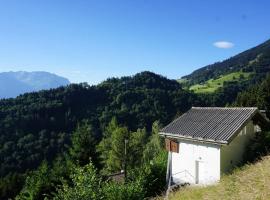 HERZLI-CHALET über dem Rheintal mit Schlossblick，位于Werdenberg的酒店
