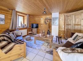 Chalet Saint-Martin-de-Belleville, 4 pièces, 8 personnes - FR-1-344-738，位于Saint-Marcel的木屋